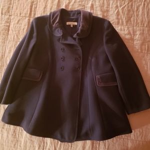 See by Chloe Flared Peacoat